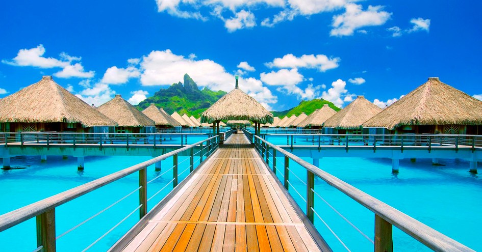 The St. Regis Bora Bora Resort in Bora Bora, French Polynesia