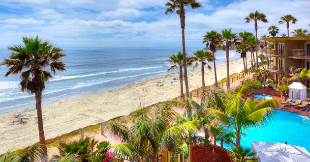 Pacific Terrace Hotel in San Diego, California