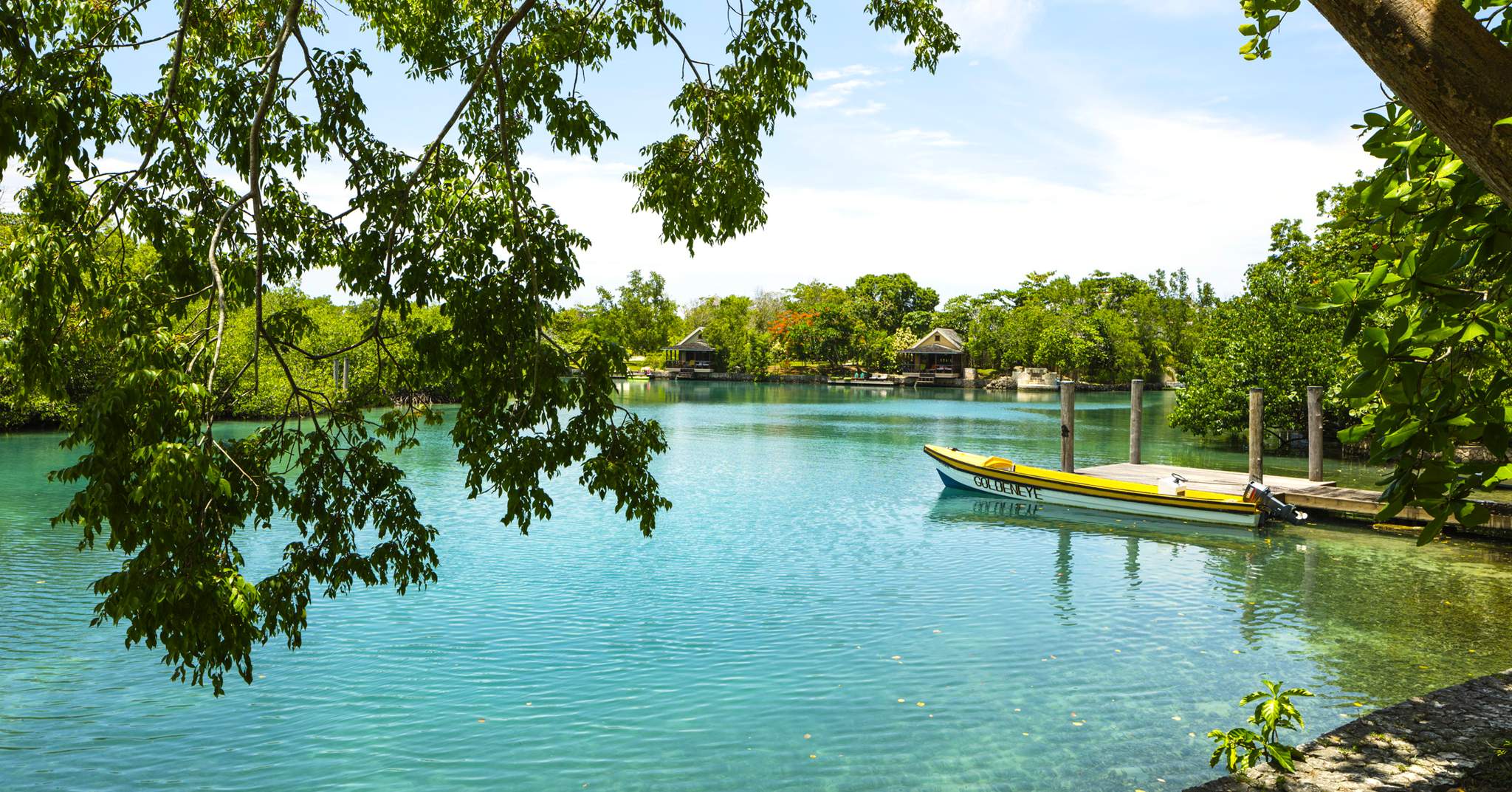 The Blue Lagoon of GoldenEye Jamaica