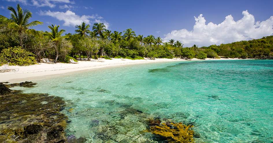 Caneel Bay in Saint John, US Virgin Islands