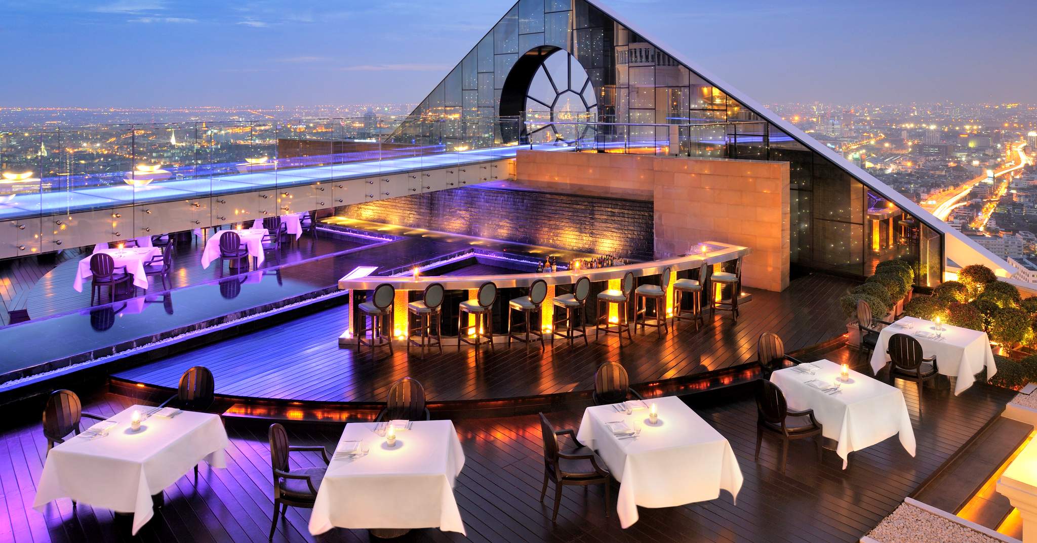 Tower Club At Lebua in Bangkok, Thailand