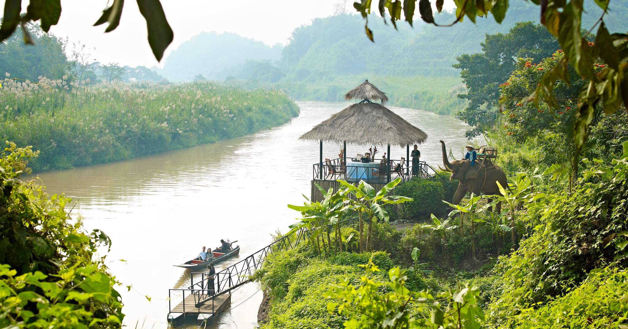 Anantara Golden Triangle Elephant Camp & Resort in Chiang Rai, Thailand