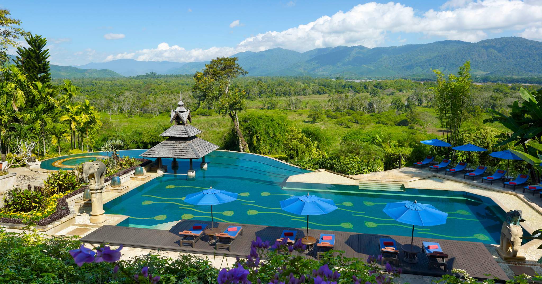 Anantara Golden Triangle Elephant Camp & Resort in Chiang Rai, Thailand