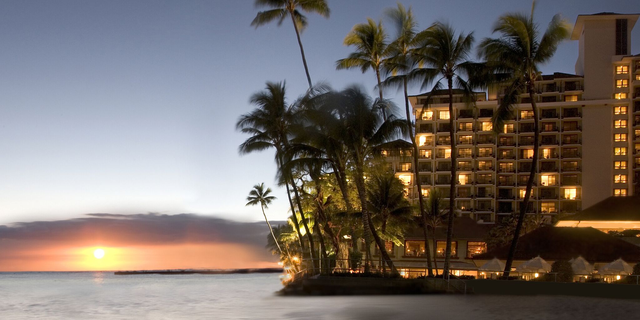 Halekulani Hotel In Honolulu, Hawaii