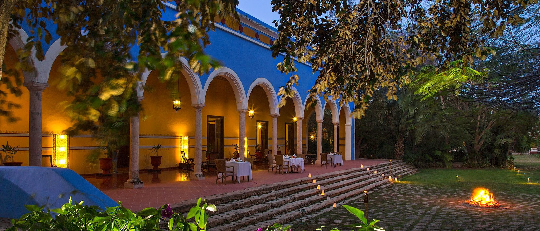 Hacienda Santa Rosa in Maxcanu, Mexico