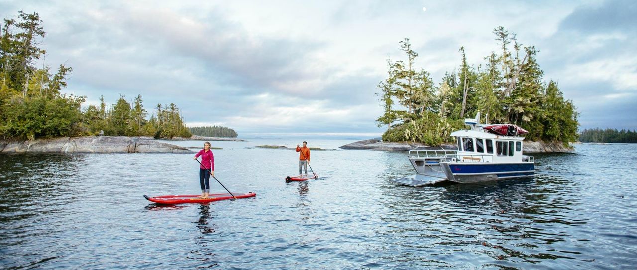 Nimmo Bay Wilderness Resort in British Columbia, Canada