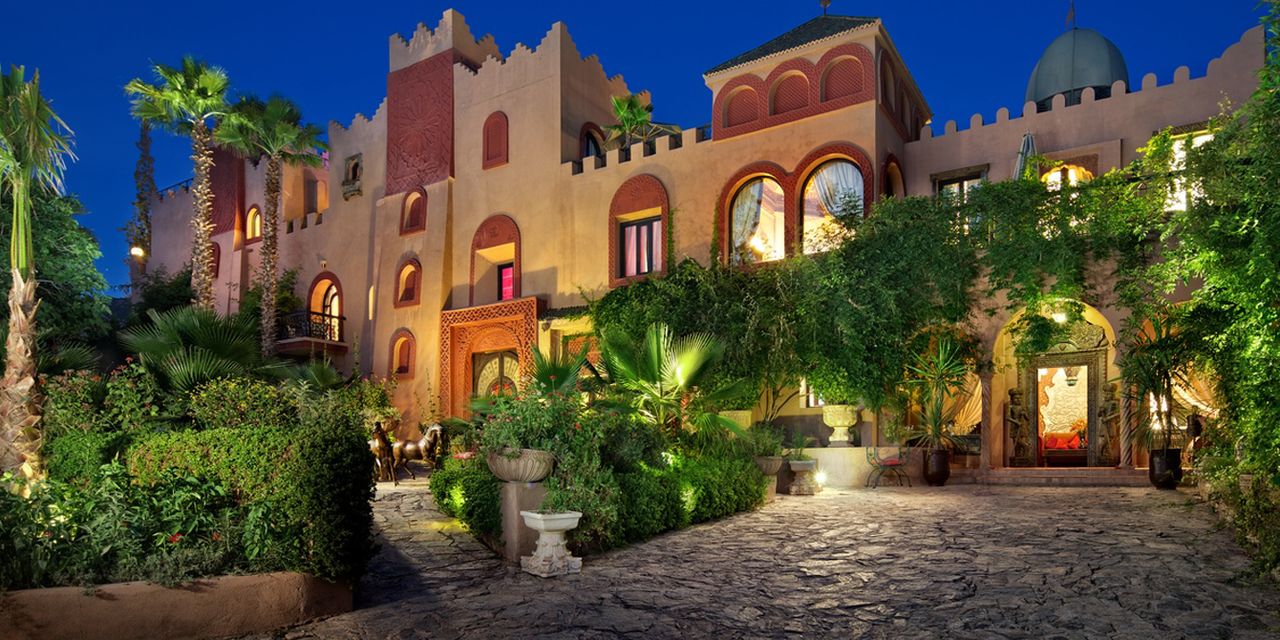 Kasbah Tamadot in Marrakech, Morocco