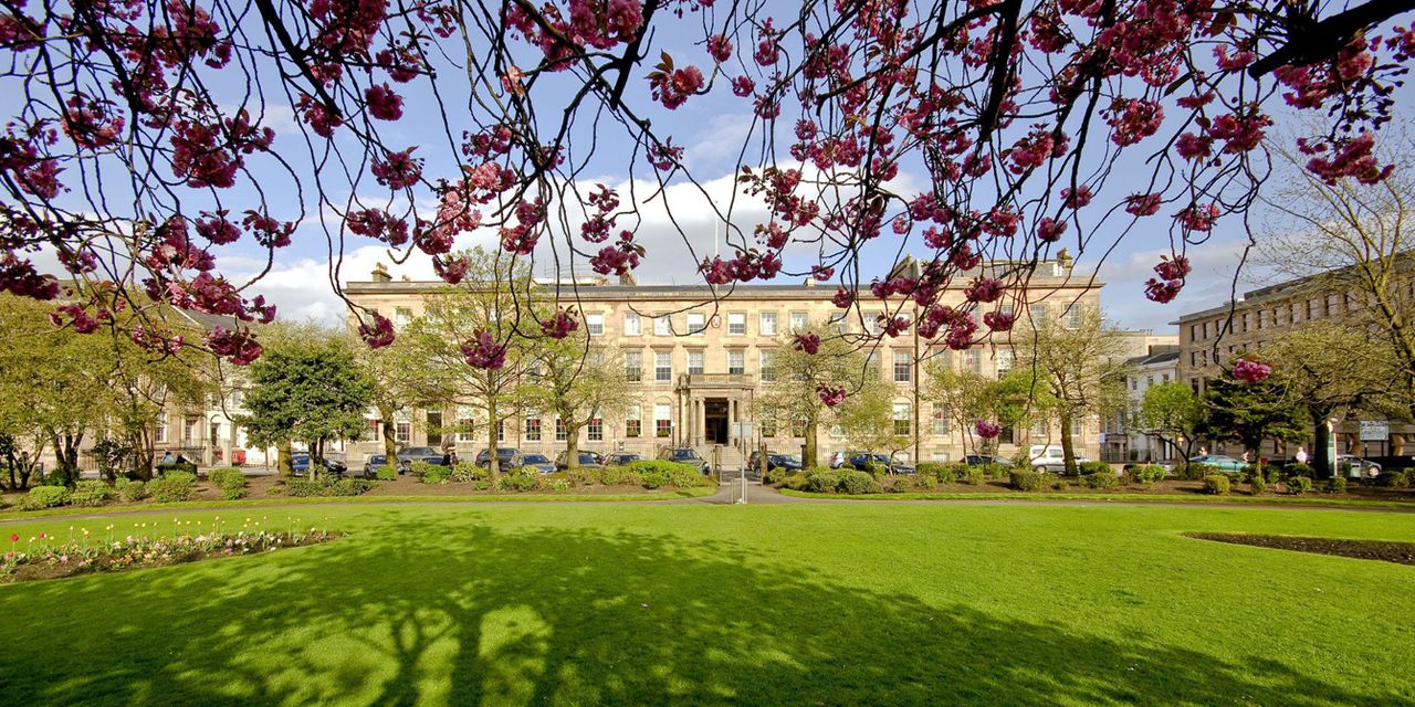 Blythswood Square In Glasgow Scotland