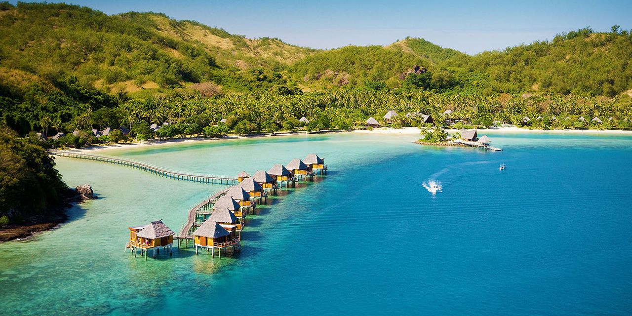 Likuliku Lagoon Resort in Malolo Island, Fiji