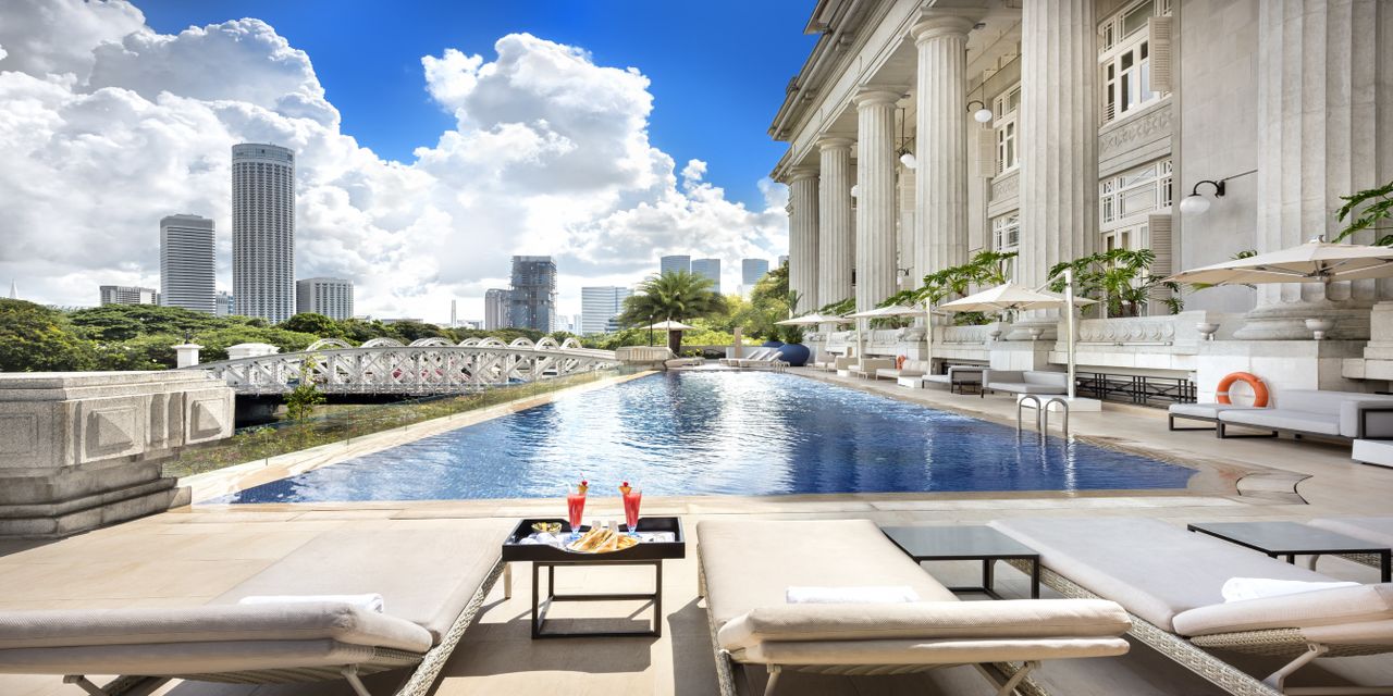 The Fullerton Hotel Singapore in Singapore, Singapore