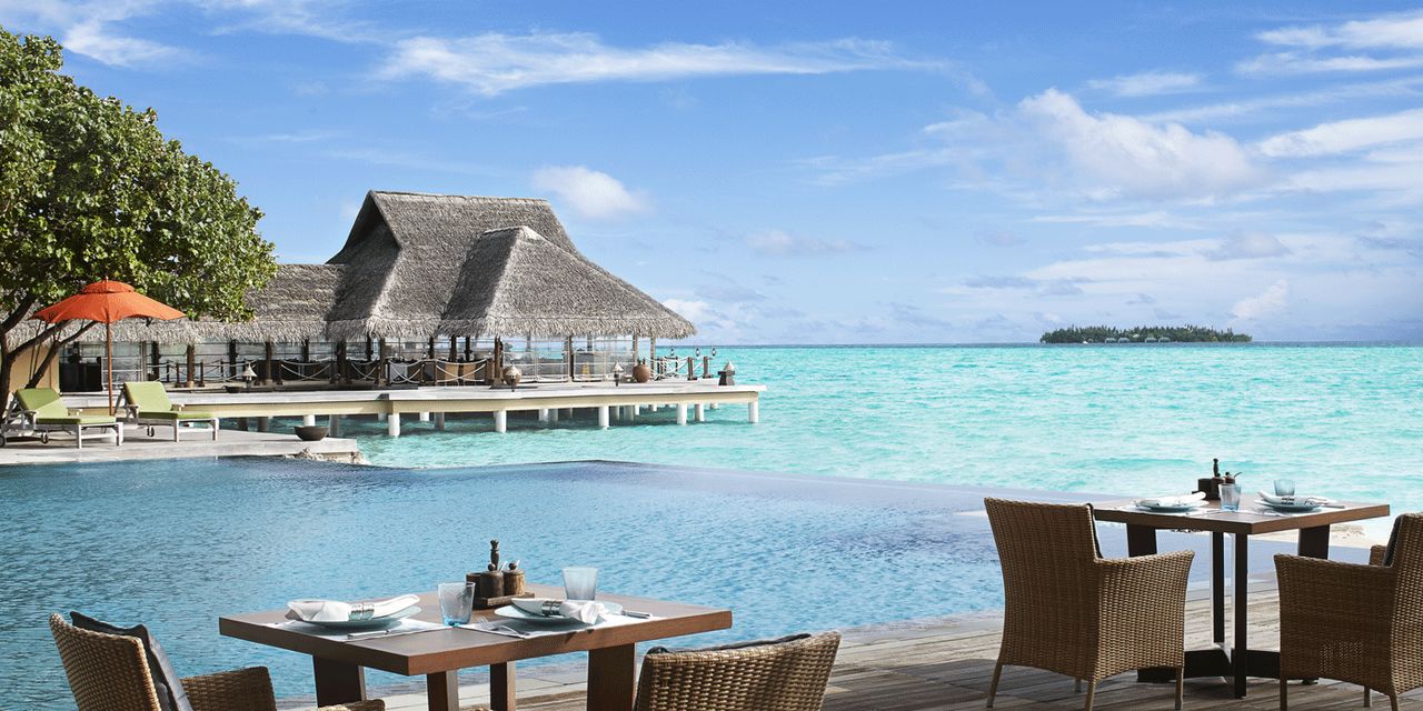 Taj Exotica Resort & Spa in South Male Atoll, Maldives