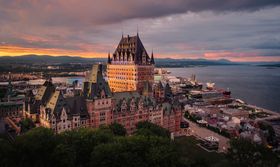 Fairmont Le Chateau Frontenac in Quebec City, Quebec