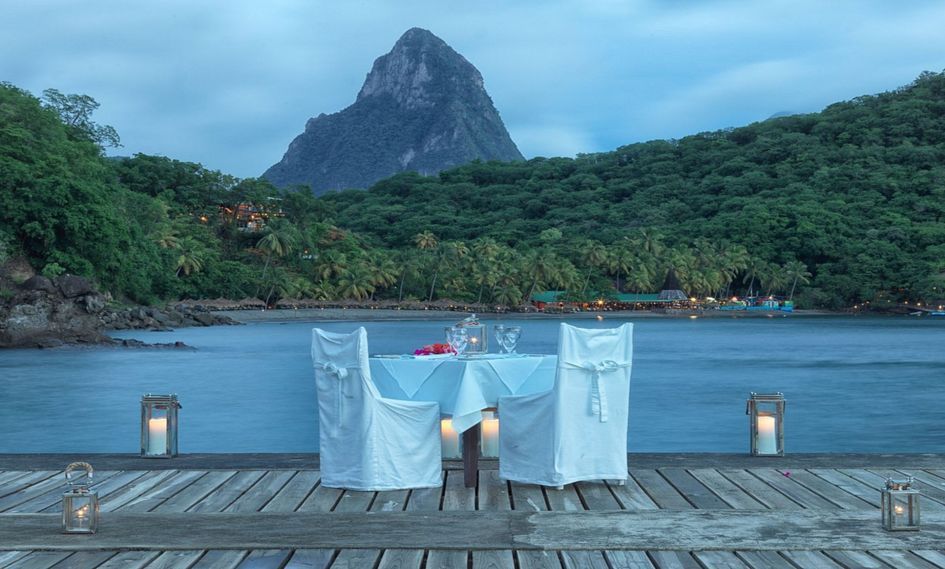 Anse Chastanet in Soufriere, Saint Lucia